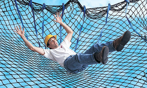Balcony Safety Net Installation